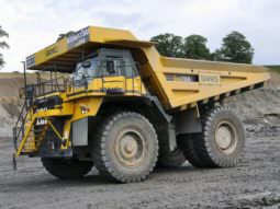 Тент полог на Komatsu HD785-7 труженик кузбасса